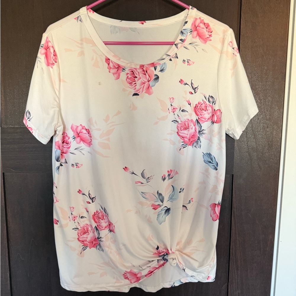 Floral Print Women's Top